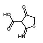 CAS#: 859492-46-9， 2-Imino-4-oxotetrahydro-3-thiophenecarboxylic acid
