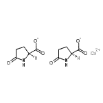 CAS#: 85959-45-1， Calcium bis[(2S)-5-oxo-2-pyrrolidinecarboxylate]