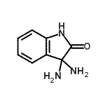 CAS#: 860440-58-0， 3,3-Diamino-1,3-dihydro-2H-indol-2-one