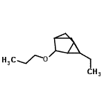 CAS 登录号：86110-13-6， 1-乙基-3-丙氧基三环[2.2.1.0<sup>2,6</sup>]庚烷