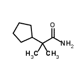 CAS 登录号：861316-90-7， 2-环戊基-2-甲基丙酰胺