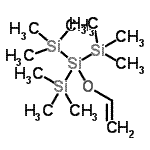CAS 登录号：861445-91-2， 1,1,1,3,3,3-六甲基-2-(三甲基硅烷基)-2-(乙烯基氧基)三硅烷