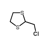 CAS 登录号：86147-22-0， 2-(氯甲基)-1,3-二噻戊环