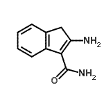 CAS 登录号：861567-26-2， 2-氨基-1H-茚-3-甲酰胺