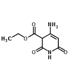 CAS 登录号：86165-76-6， 乙基4-氨基-2,6-二氧代-1,2,3,6-四氢-3-吡啶羧酸酯
