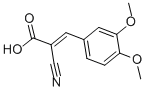 CAS#: 86213-20-9， alpha-Cyano-3,4-Dimethoxycinnamic Acid