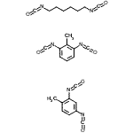 CAS 登录号：86220-50-0， 1,6-二异氰酸己烷, 1,3-二异氰酸-2-甲基-苯, 2,4-二异氰酸-1-甲基-苯