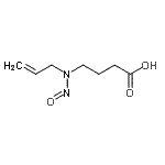 CAS 登录号：86261-23-6， 4-[烯丙基(亚硝基)氨基]丁酸