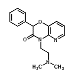 CAS 登录号：86267-50-7， 4-[2-(二甲基氨基)乙基]-2-苯基-2H-吡啶并[3,2-b][1,4]恶嗪-3(4H)-酮