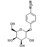 CAS 登录号：86277-63-6， 4-(beta-D-吡喃半乳糖基氧基)偶氮苯