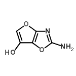 CAS 登录号：863012-82-2， 2-氨基呋喃并[2,3-d][1,3]恶唑-6-醇