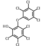 CAS 登录号：86303-14-2， 2,3,4,5-四氯-6-(2,3,4,5-四氯苯氧基)苯酚