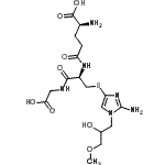 CAS 登录号：86356-71-0， L-gamma-谷氨酰-S-[2-氨基-1-(2-羟基-3-甲氧基丙基)-1H-咪唑-4-基]-L-半胱氨酰甘氨酸