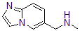 CAS 登录号：864068-82-6， N-甲基-咪唑并[1,2-a]吡啶-6-甲胺