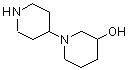 结构式 CAS# 864356-11-6, 1-(4-哌啶基)哌啶-3-醇