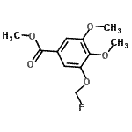 CAS#: 864684-84-4， Methyl 3-(fluoromethoxy)-4,5-dimethoxybenzoate