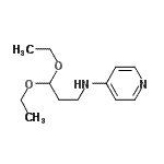 CAS#: 864684-92-4， N-(3,3-Diethoxypropyl)-4-pyridinamine