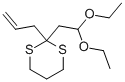 CAS 登录号：864685-35-8， 2-烯丙基-2-(2,2-二乙氧基乙基)-1,3-二噻烷