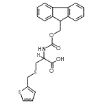 CAS#: 864754-04-1， N-[(9H-Fluoren-9-ylmethoxy)carbonyl]-S-(2-thienylmethyl)cysteine