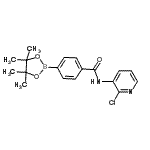 CAS#: 864759-40-0， N-(2-Chloro-3-pyridinyl)-4-(4,4,5,5-tetramethyl-1,3,2-dioxaborolan-2-yl)benzamide