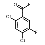 CAS 登录号：86522-92-1， 2,4-二氯-5-氟苯甲酰氟