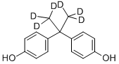 结构式 CAS# 86588-58-1, 双酚 A (丙烷-D6)
