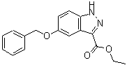 CAS 登录号：865887-17-8， 5-苄氧基-1H-吲唑-3-羧酸乙酯