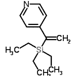 CAS 登录号：866364-45-6， 4-[1-(三乙基硅烷基)乙烯基]吡啶