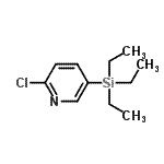CAS#: 866755-17-1， 2-Chloro-5-(triethylsilyl)pyridine