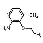 CAS 登录号：866889-17-0， 3-乙氧基-4-甲基-2-吡啶胺