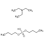 CAS 登录号:86695-30-9, 二丁基磷酸氢酯-N,N-二乙基乙胺(1:1)
