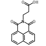 CAS 登录号：86703-96-0， 3-(1,3-二氧代-1H-苯并[De]异喹啉-2(3H)-基)丙酸