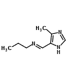 CAS 登录号：867142-52-7， (E)-1-(4-甲基-1H-咪唑-5-基)-N-丙基甲亚胺