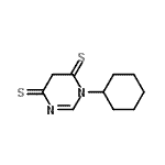 CAS 登录号：86749-15-7， 1-环己基-4,6(1H,5H)-嘧啶二硫酮