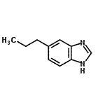 CAS 登录号：86774-38-1， 5-丙基-1H-苯并咪唑