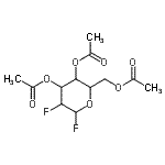 CAS 登录号：86786-39-2， 3,4,6-三-O-乙酰基-2-脱氧-2-氟己糖吡喃糖苷氟化物