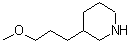 CAS 登录号：868067-67-8， 3-(3-甲氧基丙基)哌啶