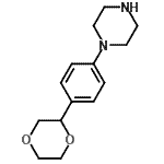 CAS 登录号：868244-72-8， 1-[4-(1,4-二恶烷-2-基)苯基]哌嗪