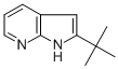 结构式 CAS# 86847-74-7, 2-(叔丁基)-1H-吡咯并[2,3-b]吡啶