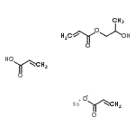 CAS 登录号：86864-96-2， 2-丙烯酸,聚合物与2-羟基丙基2-丙烯酸酯和钠2-丙烯酸酯