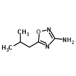 CAS 登录号：868696-43-9， 5-异丁基-1,2,4-恶二唑-3-胺