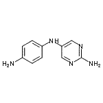 CAS#: 869564-05-6， N<sup>5</sup>-(4-Aminophenyl)-2,5-pyrimidinediamine