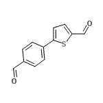 CAS 登录号：869959-14-8， 5-(4-甲酰基苯基)噻吩-2-甲醛