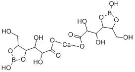 CAS#: 87-46-7， Calcium 2,3-dihydroxy-3-(2-hydroxy-5-methylol-1,3,2-dioxaborolan-4-yl)propionate