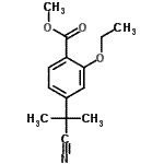 CAS#: 870007-42-4， Methyl 4-(2-cyano-2-propanyl)-2-ethoxybenzoate