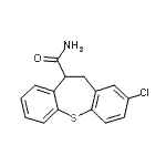 CAS 登录号：87033-43-0， 2-氯-10,11-二氢二苯并[b,f]硫杂卓-10-甲酰胺