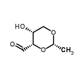 CAS#: 87068-62-0， (2S,4S,5R)-5-Hydroxy-2-methyl-1,3-dioxane-4-carbaldehyde