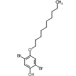 CAS#: 870703-49-4， 2,5-Dibromo-4-(decyloxy)phenol