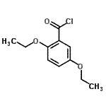 结构式 CAS# 870703-51-8, 2,5-二乙氧基苯甲酰氯