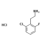 CAS#: 870717-94-5， 2-(2-Chloro-6-fluorophenyl)ethanamine hydrochloride (1:1)